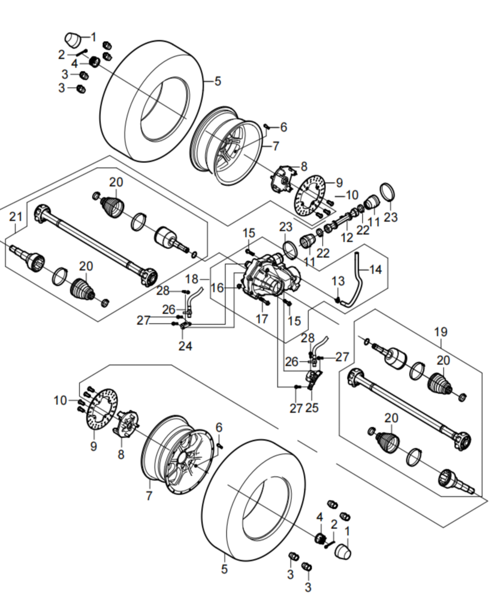 DIAGRAM 2025 AODES FRONT DRIVE SYSTEM F01