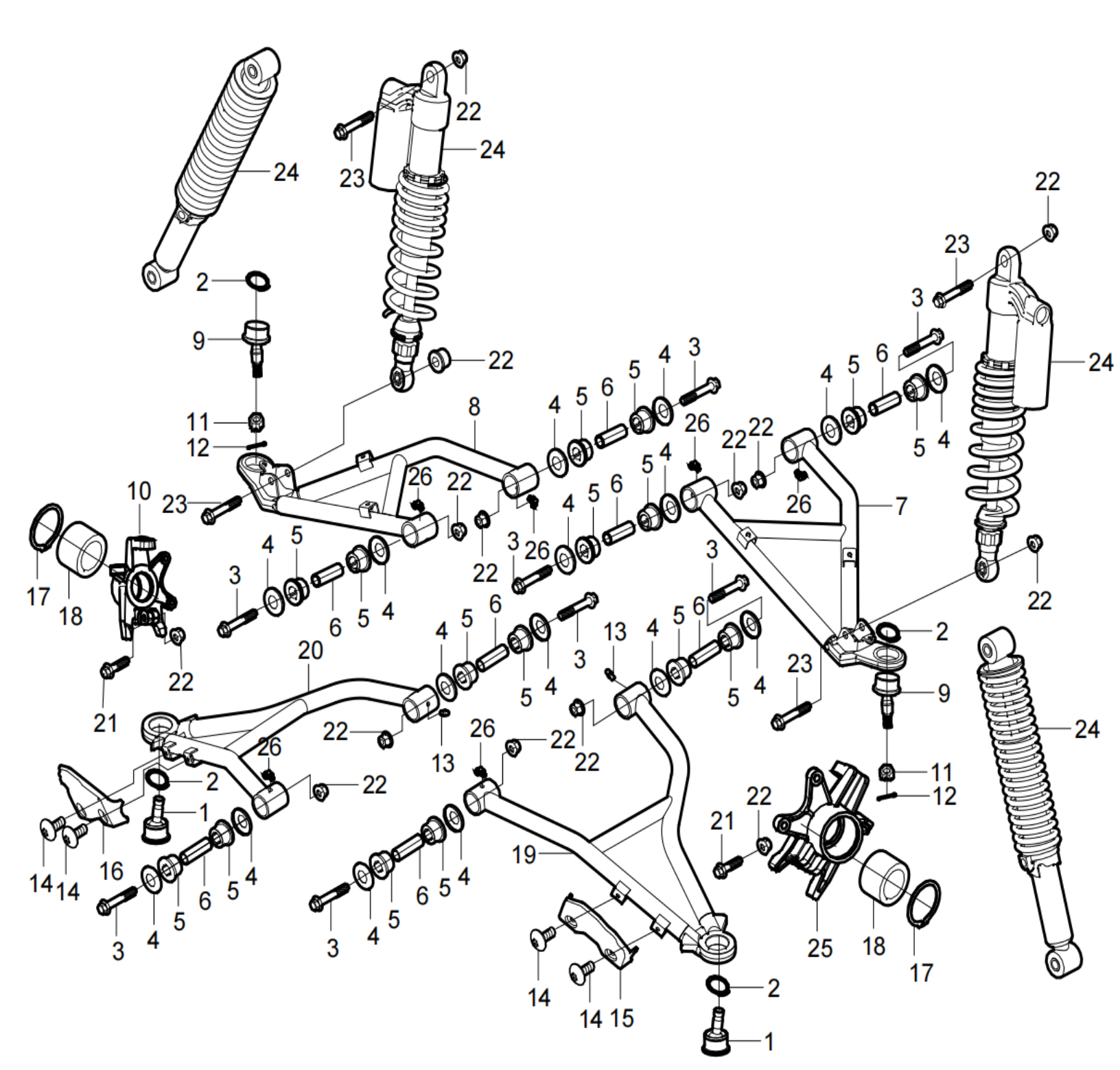 DIAGRAM 2025 AODES FRONT SUSPENSION SYSTEM F03