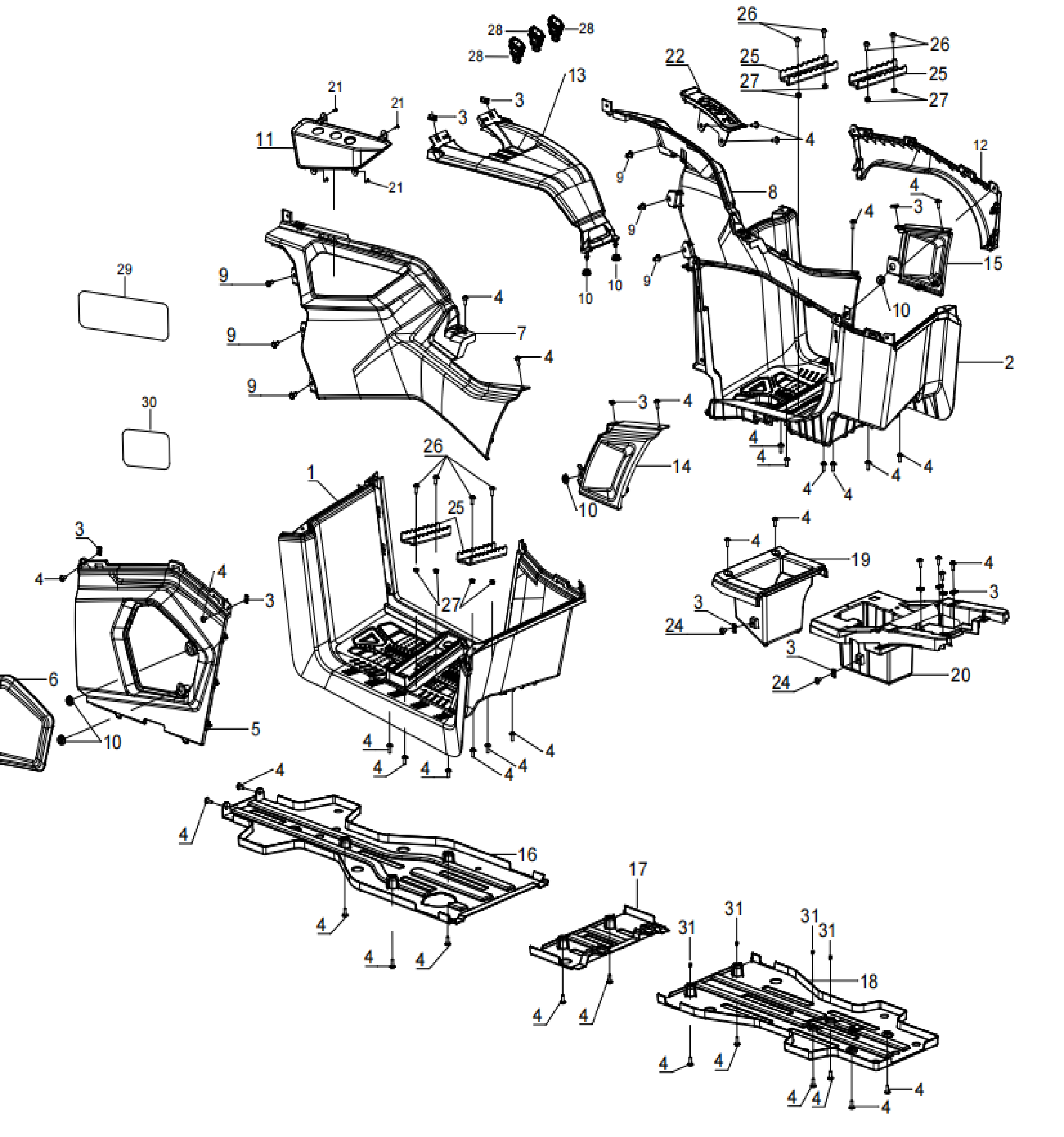 DIAGRAM 2025 AODES FOOT PEDAL F18