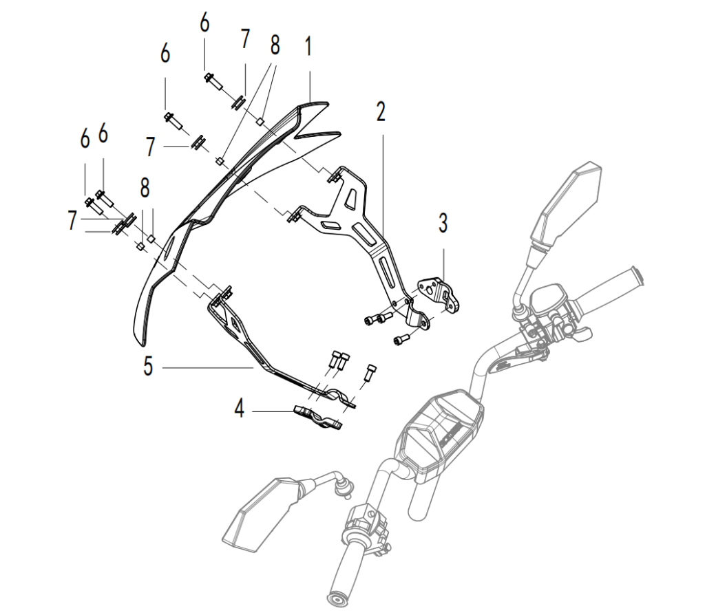 OPTIONAL Windscreen F23