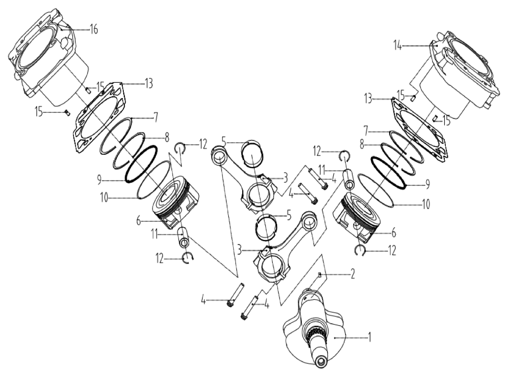 DIAGRAM 2025 AODES CRANSHAFT&PIOSTON& CYLINDER E04