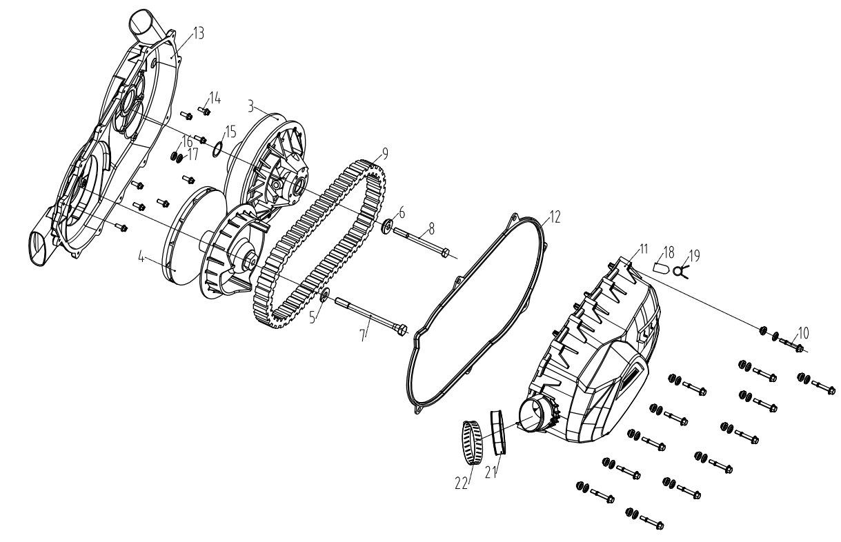 DIAGRAM 2025 AODES CVT TRANSMISSION E12