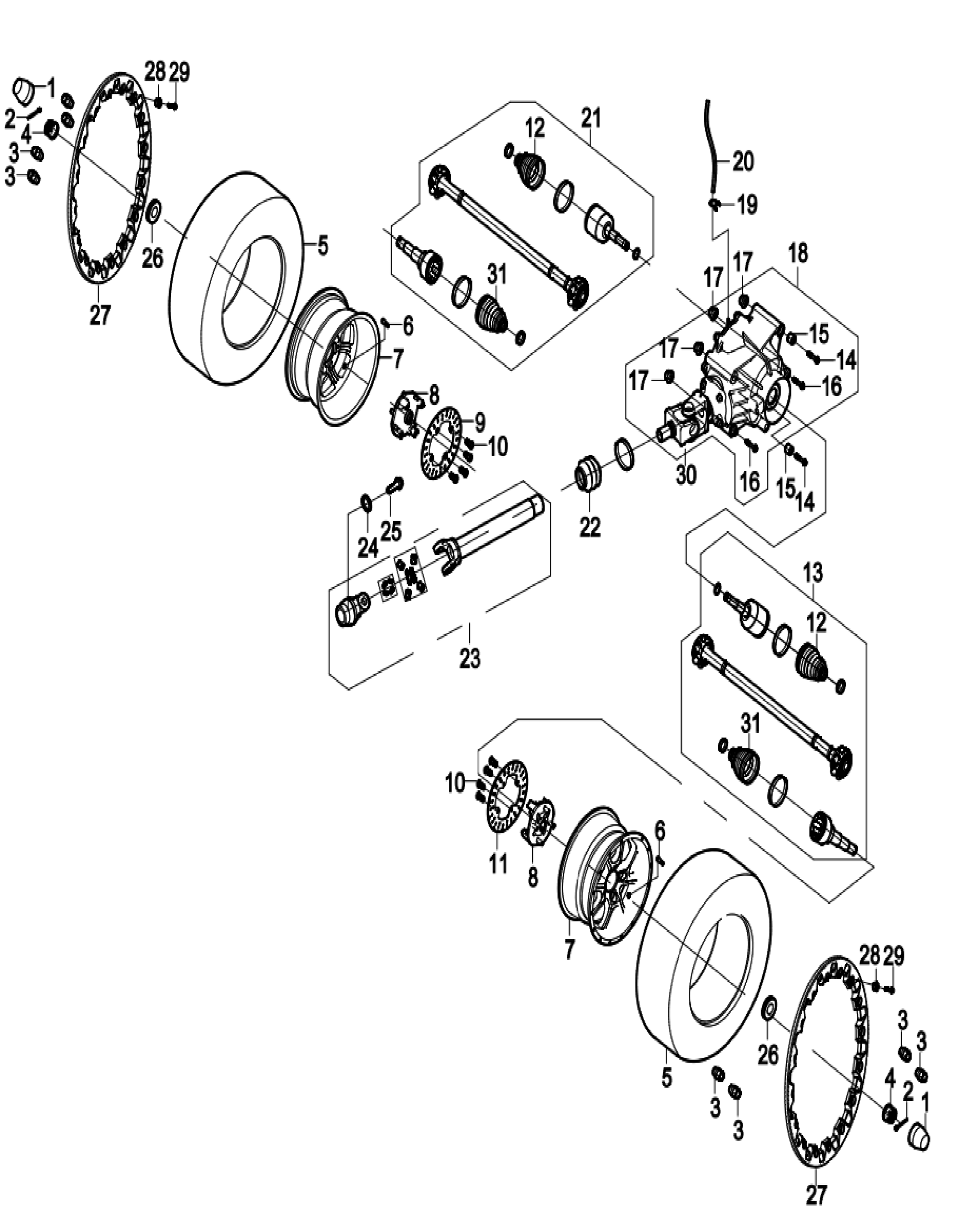 DIAGRAM 2024 AODES REAR DRIVE SYSTEM F02