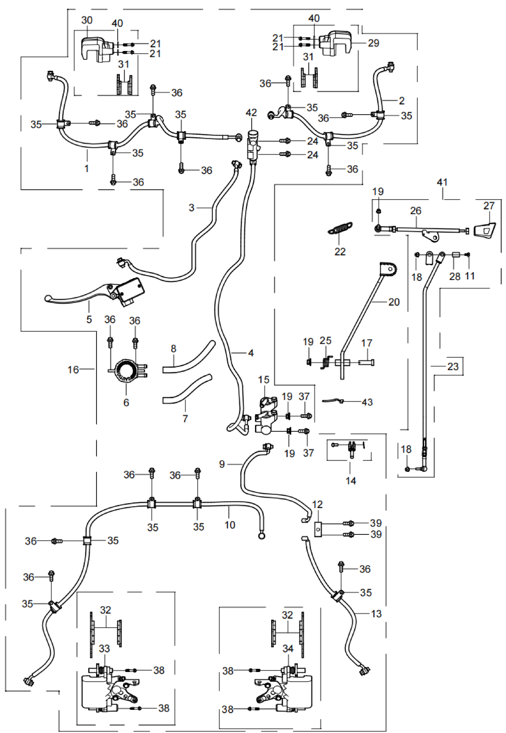 DIAGRAM 2025 AODES BRAKING SYSTEM F12