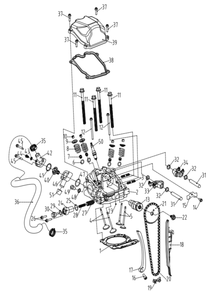 DIAGRAM 2022 AODES FIRST CYLINDER HEAD ASSY E01