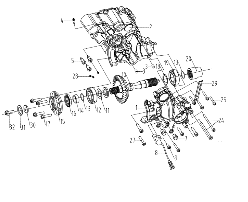 DIAGRAM 2022 AODES GEAR BOX 2 E09
