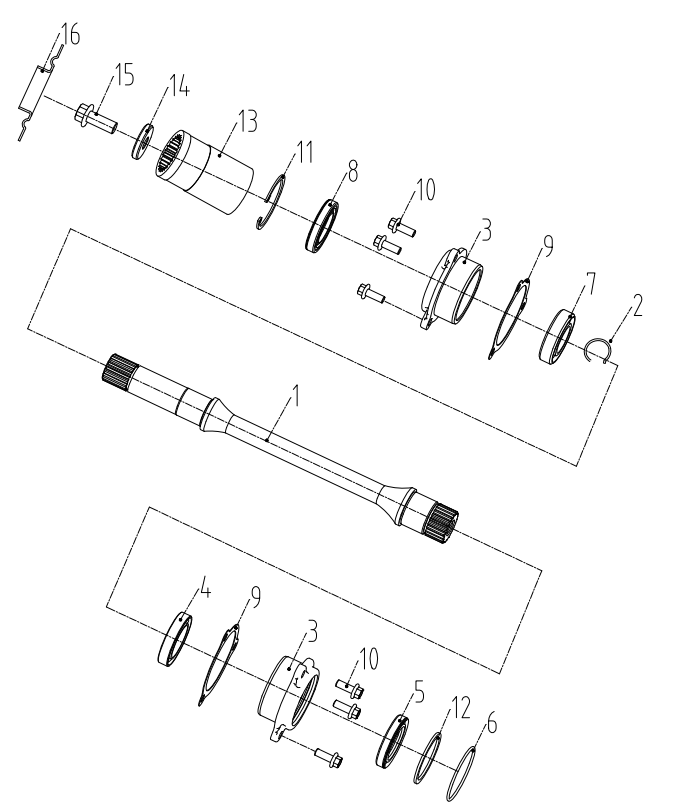 DIAGRAM 2022 AODES DRIVE SHAFT E10