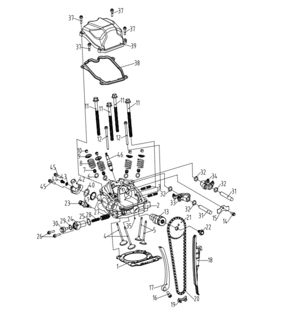 DIAGRAM 2022 AODES SECOND CYLINDER HEAD ASSY E02