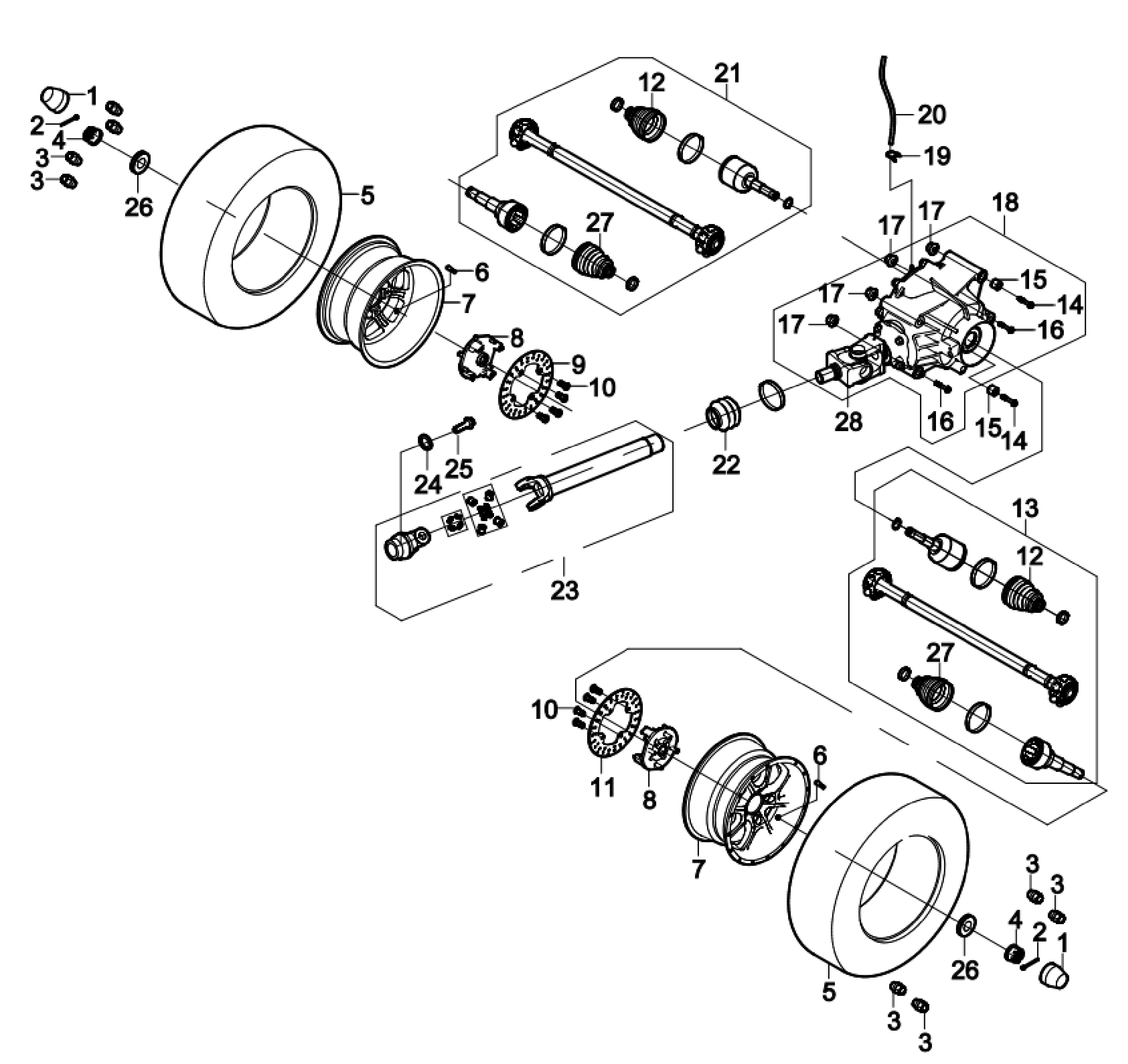 DIAGRAM 2025 AODES REAR DRIVE SYSTEM F02