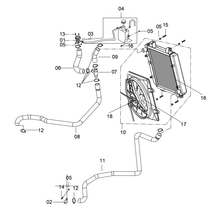 DIAGRAM 2026 AODES COOLING SYSTEM F15