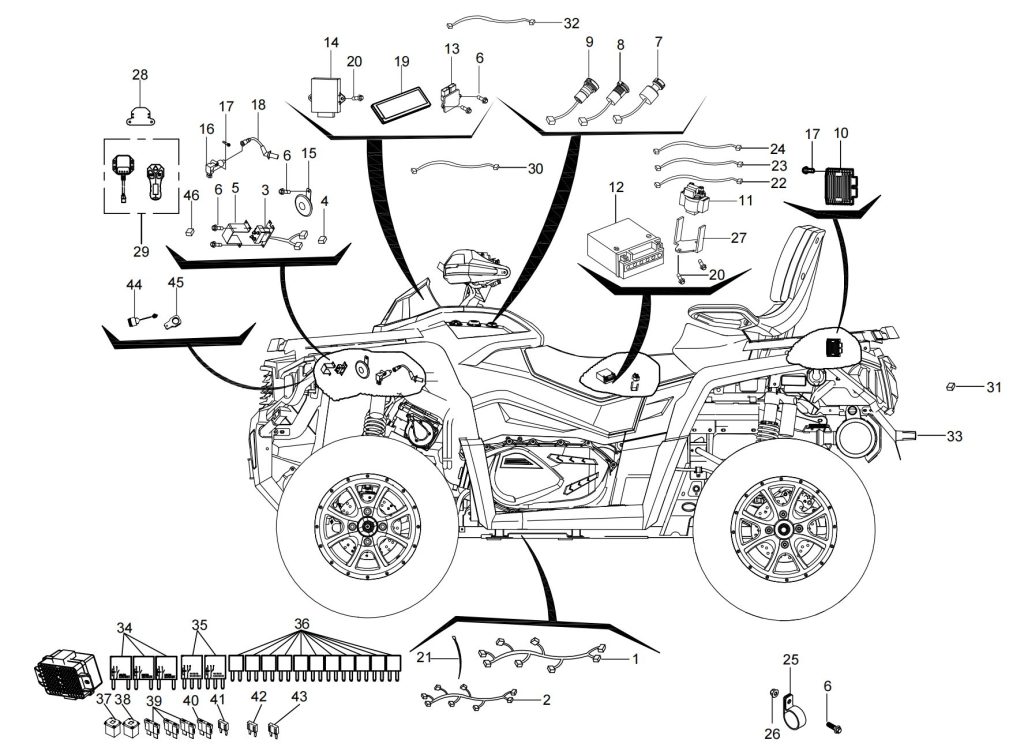 DIAGRAM 2026 AODES ELECTRICAL PARTS F16