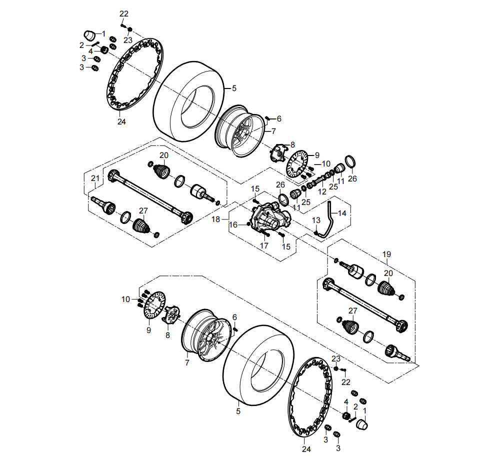 DIAGRAM 2026 AODES MUD FRONT DRIVE SYSTEM F01