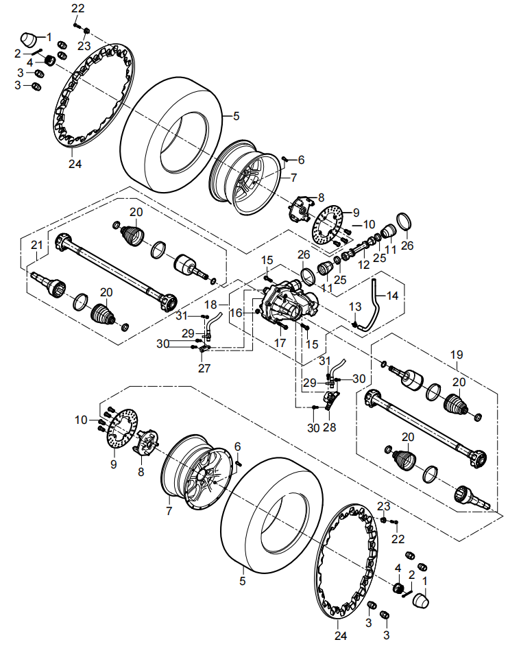 DIAGRAM 2026 AODES MUD REAR DRIVE SYSTEM F02