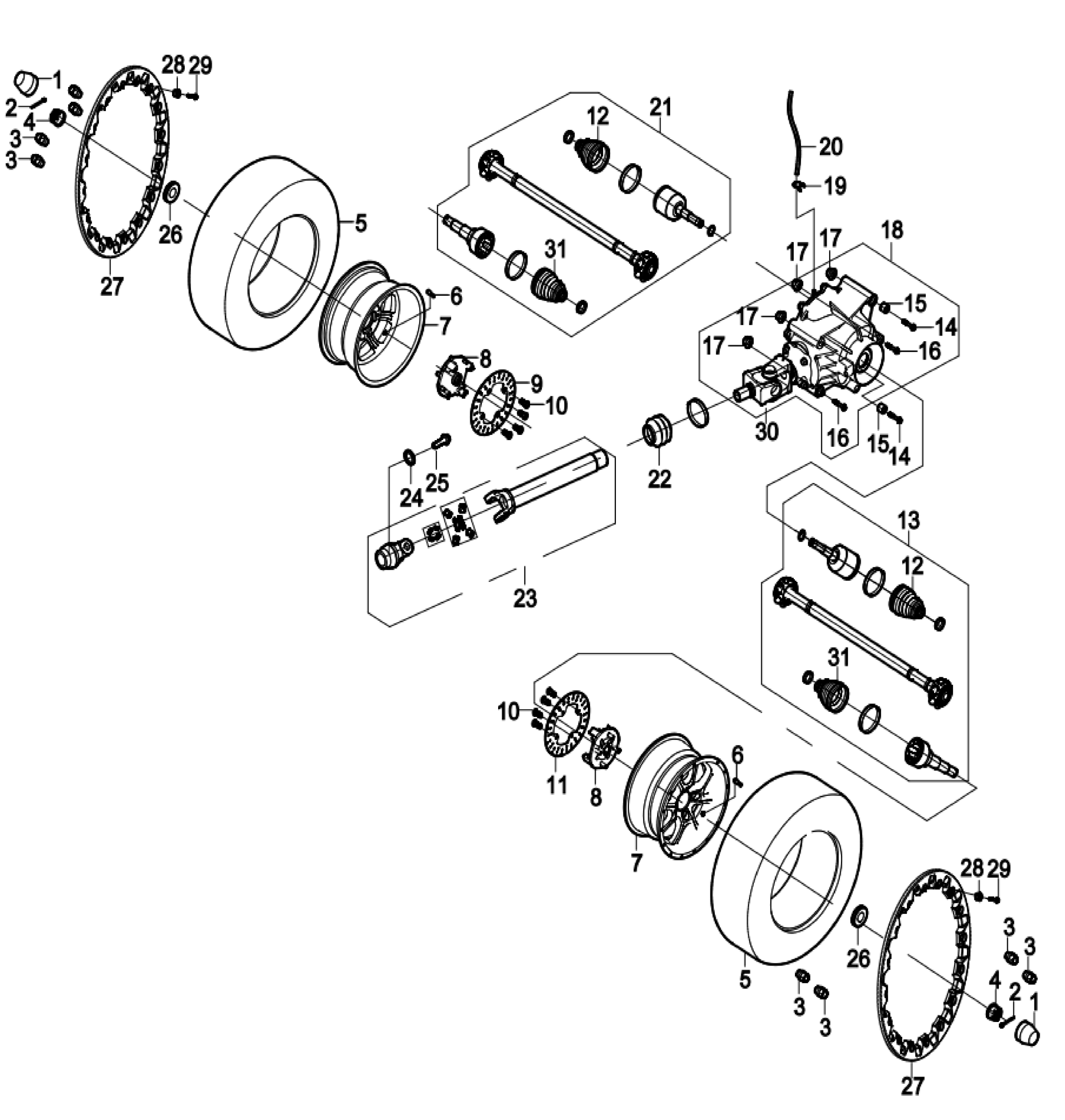 DIAGRAM 2026 AODES REAR DRIVE SYSTEM F02