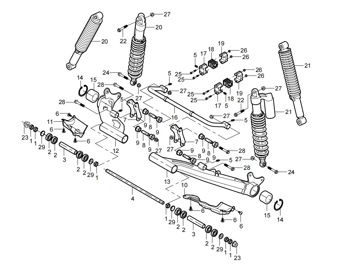 DIAGRAM 2026 AODES REAR SUSPENSION SYSTEM F04