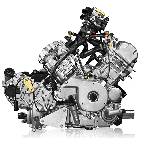 976 cm³ V-Twin variklis
